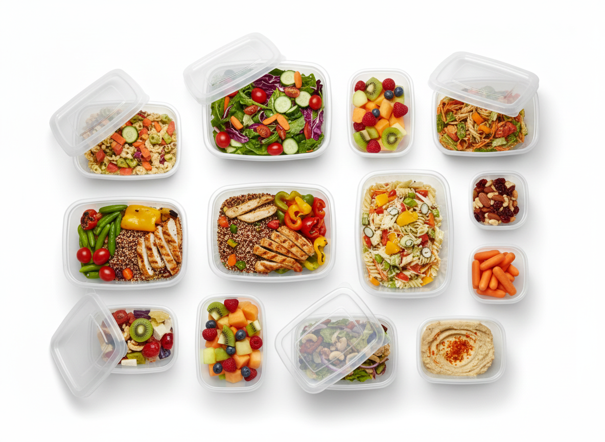 Square Container with Lid – 500 g